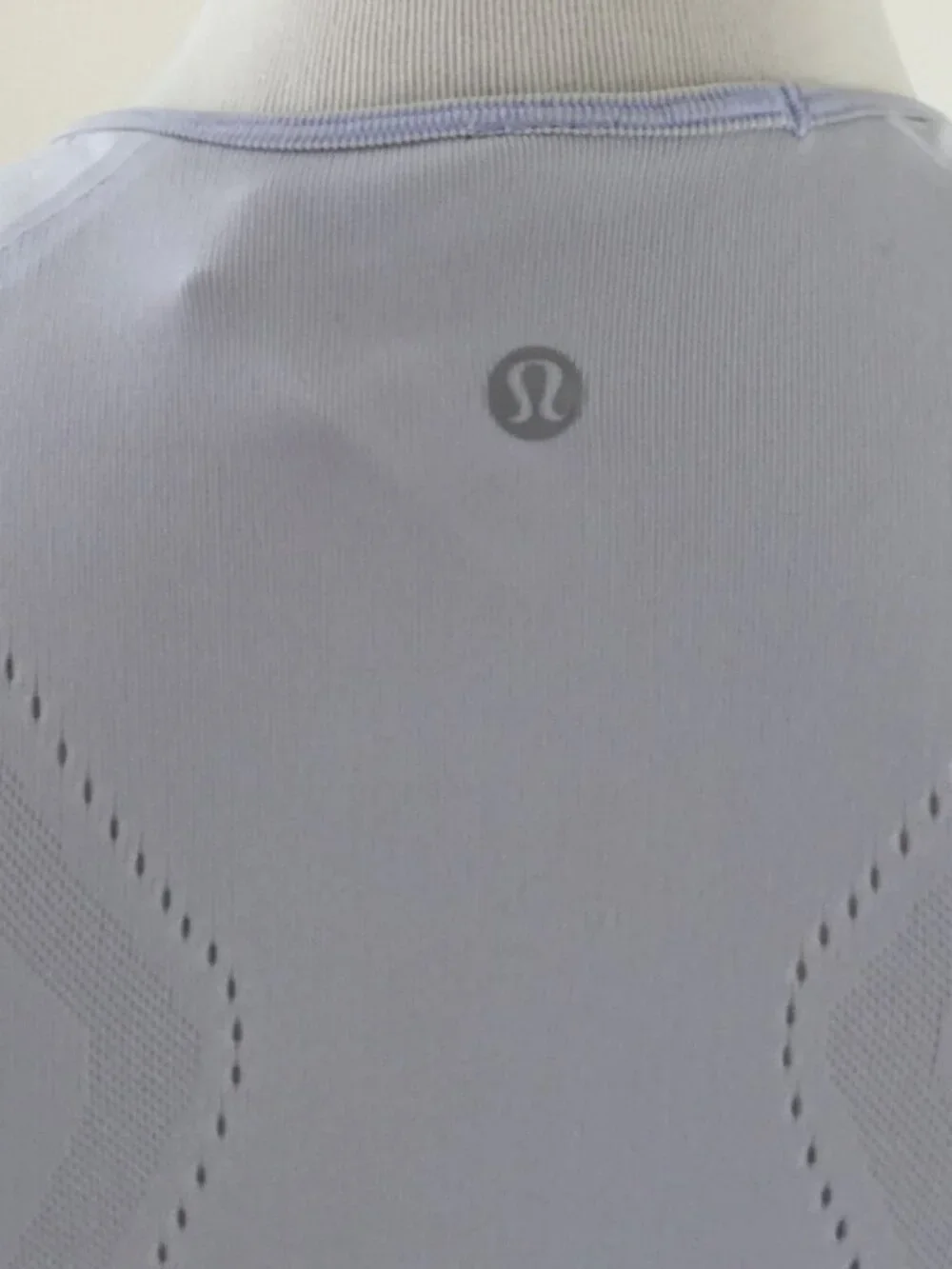Lululemon Pale Lavender Long Sleeve Top s